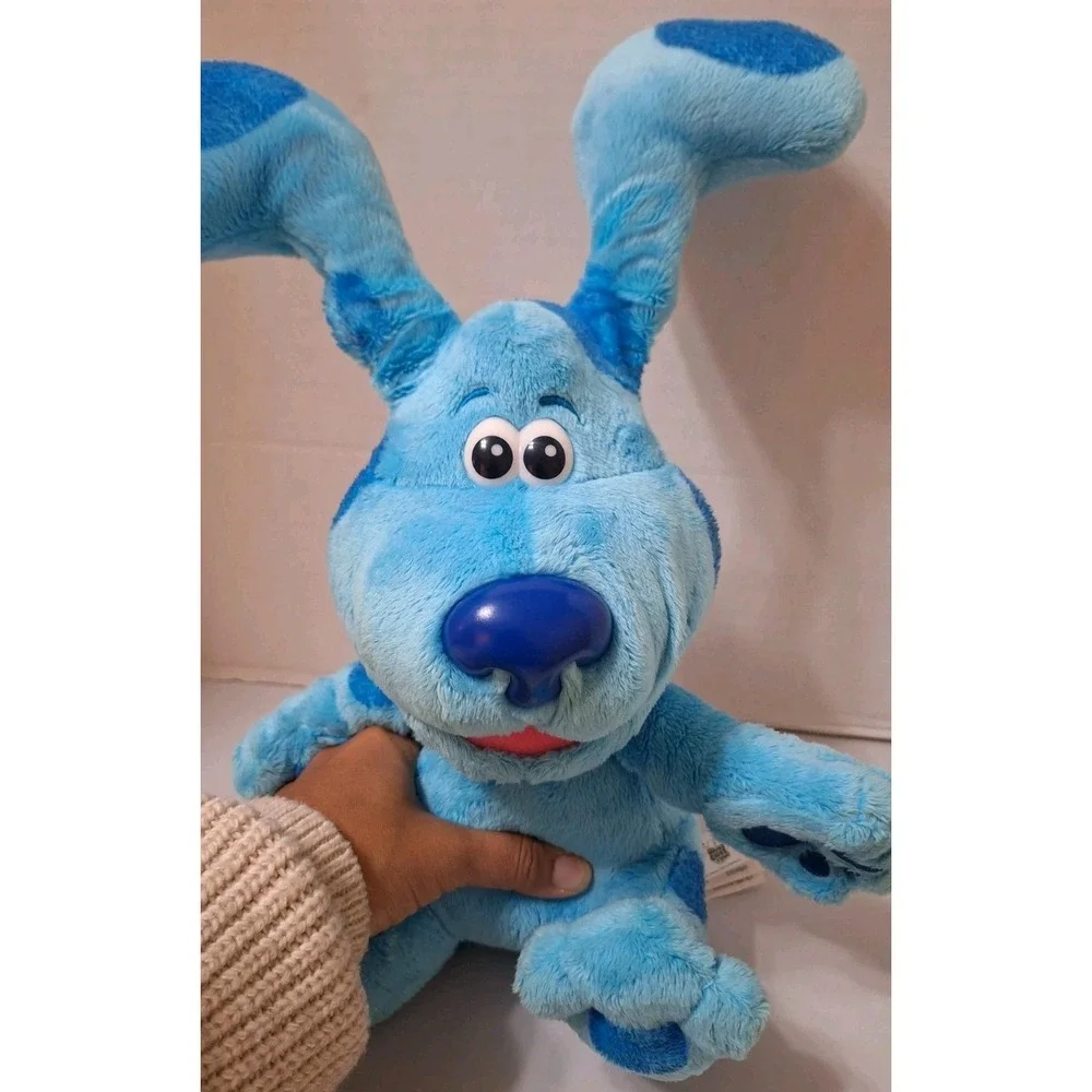 Nickelodeon - Blue's Clues And You - Peekaboo Blue Interactive Plush - Works
